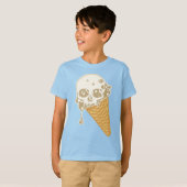 T-shirt à la crème glacée maléfique (Devant entier)