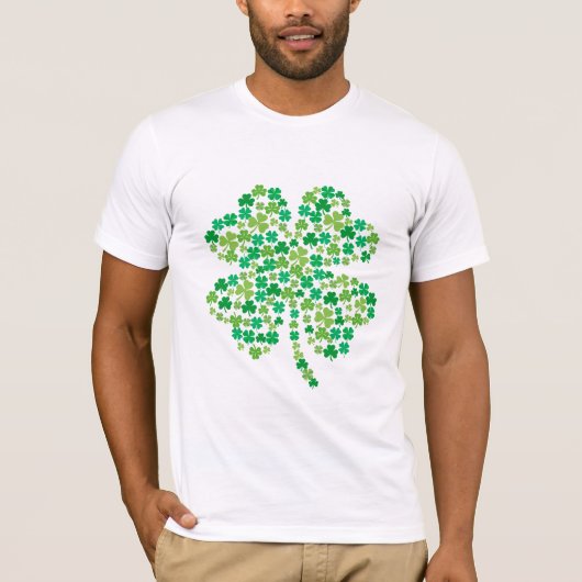 T-Shirt à la feuille de Saint-Patrick (Devant)