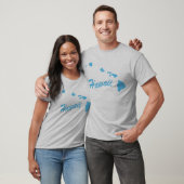 T-shirt à la forme de l'État d'Hawaii (Unisexe)