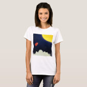 T-shirt À la lune (Devant entier)