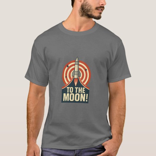 T-shirt À la Lune ! (Devant)
