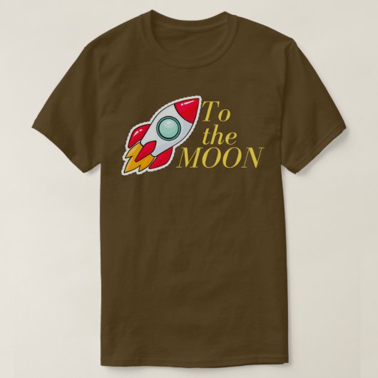 T-SHIRT À LA LUNE 13 (Design devant)