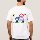 T-shirt À la maison sur la route (Dos)
