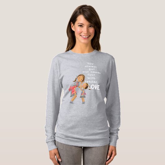 T-shirt À la mère (Devant entier)