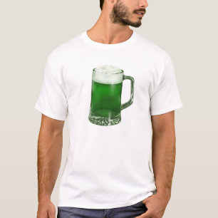 T-Shirt à la Mug de bière verte