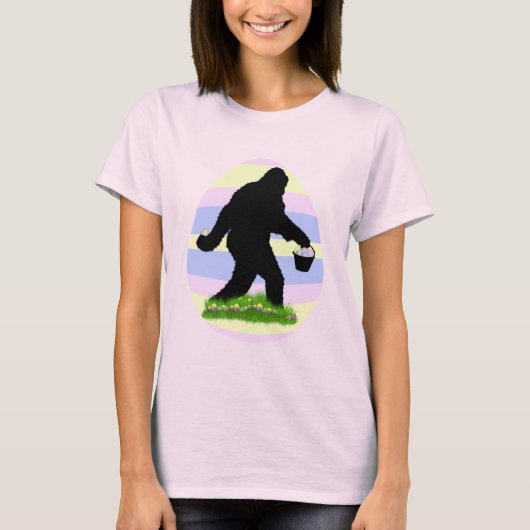 T-shirt À la recherche de Squatch pour Pâques (Devant)