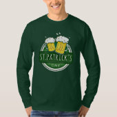 T-shirt À la Saint-Patrick Bières Vertes (Devant)