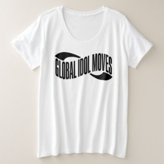 T-shirt à la typographie de Global Idol Moves