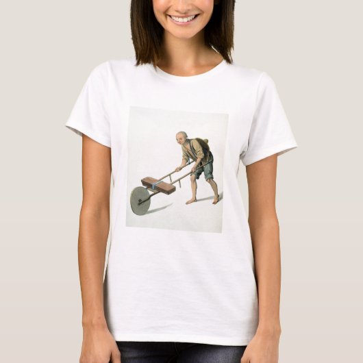 T-shirt A Labourer, plate 27 from 'The Costume of China', (Devant)