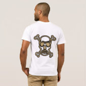 T-shirt à l'ambiance crâne (Dos entier)