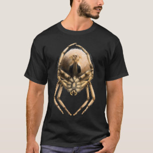T-shirt à l'araignée tisserande à face de chat