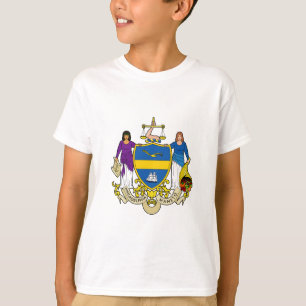 T-shirt à l'emblème de Philadelphie, Pennsylvanie