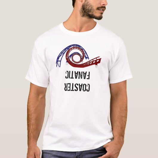 T-shirt à l'envers de fanatique de dessous de (Devant)