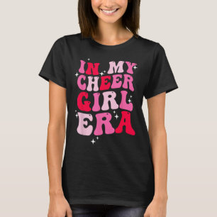 T-shirt À l'époque de ma pom-pom girl Groovy Cheerleader C