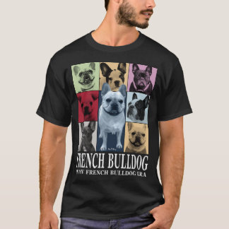 T-shirt À l'époque de mon bouledogue français