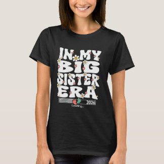 T-shirt À l'ère de ma grande sœur, grande sœur groovy 2026