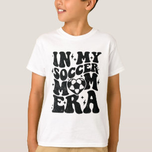 T-shirt À l'ère de ma mère de footballeur Rétro Maillot de