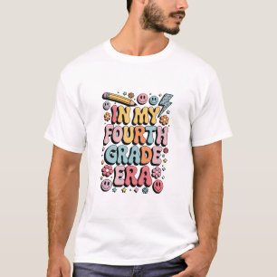 T-shirt À l'ère de ma quatrième année 4e année Retour à l'