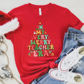 T-shirt À l'ère de Noël de mon très joyeux professeur