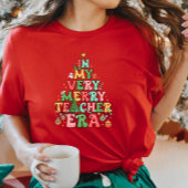 T-shirt À l'ère de Noël de mon très joyeux professeur