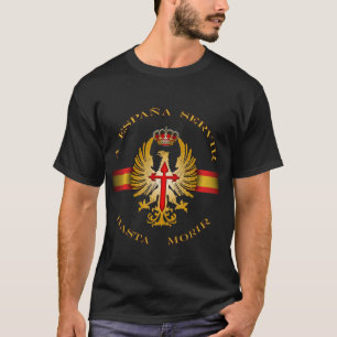 T-shirt À l'Espagne servir jusqu'à mourir