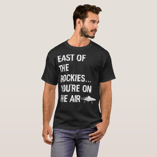 T-shirt À L'Est Des Rocheuses, Bell D'Art Classique Dit : (Devant entier)