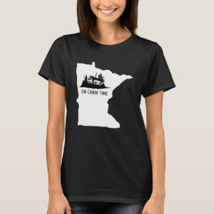 T-shirt À l'heure Cabine Minnesota