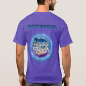 T-shirt à l'heure heureuse pour les hommes (Dos)