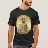 T-Shirt à l'icône orthodoxe de Saint Sava (Devant)