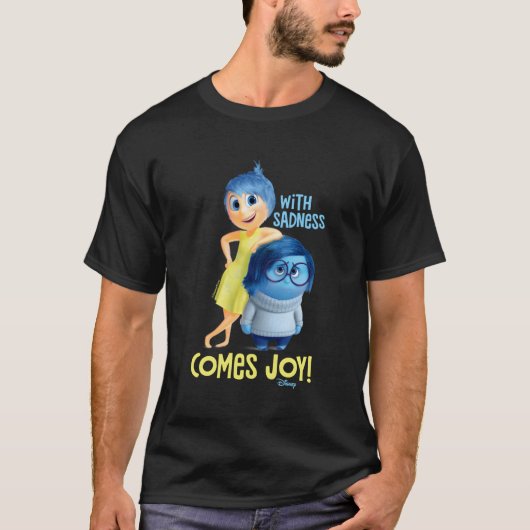 T-shirt À L'Intérieur Avec La Tristesse, La Joie (Devant)
