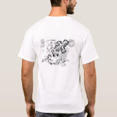 T-shirt À l'intérieur de moi (Dos)