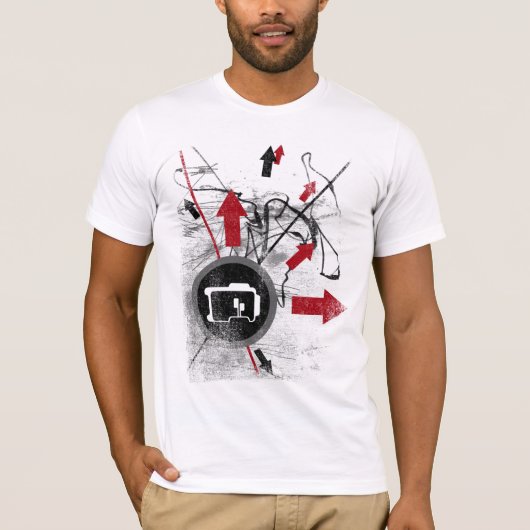 T-shirt à l'intérieur. hors de (Devant)