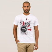 T-shirt à l'intérieur. hors de (Devant entier)