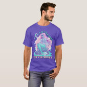 T-shirt A Little Salty A Little Sweet Mermaid Skeleton Sum (Devant entier)