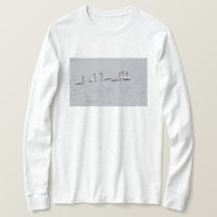 T-shirt à long feutre pour cygne femme