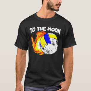 T-shirt À Lune Volleyball Players Volleyball Sport Wi-Fi