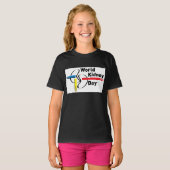 T-shirt à manches 3/4 WKD Toddlers (Devant entier)