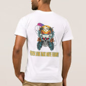 T-shirt à manches courtes BELLA+CANVAS (Dos)