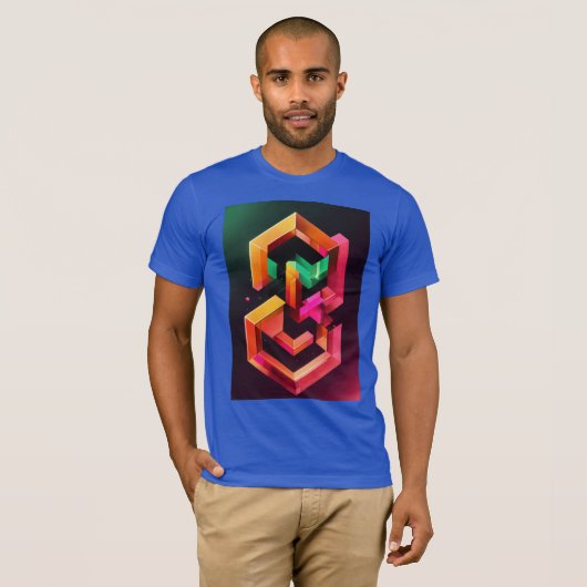 T-shirt à manches courtes Bella+Canvas Jersey (Devant entier)