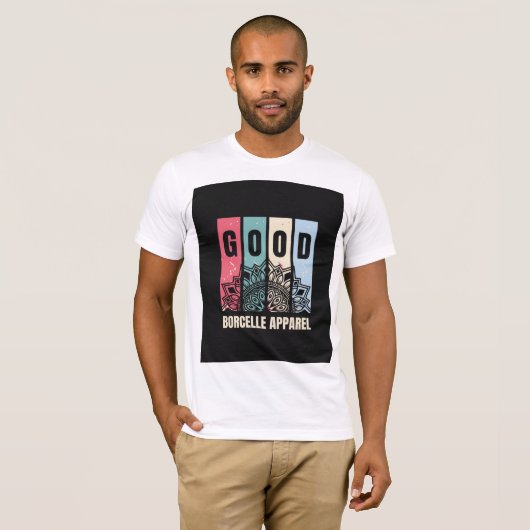 T-shirt à manches courtes Bella+Canvas Jersey (Devant entier)