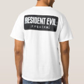 T-Shirt à manches courtes blanches design Leons' K (Dos)