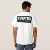 T-Shirt à manches courtes blanches design Leons' K (Dos entier)