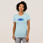 T-shirt à manches courtes Blue Star Burst Jersey (Devant entier)