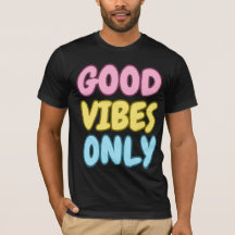 T-Shirt à manches courtes Good Vibes Only