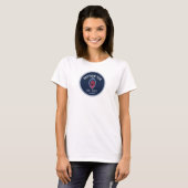 T-shirt à manches courtes pour femmes (Devant entier)