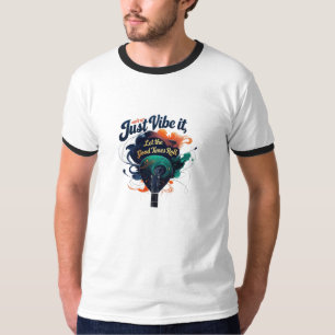 T-shirt à manches courtes pour hommes avec motif d