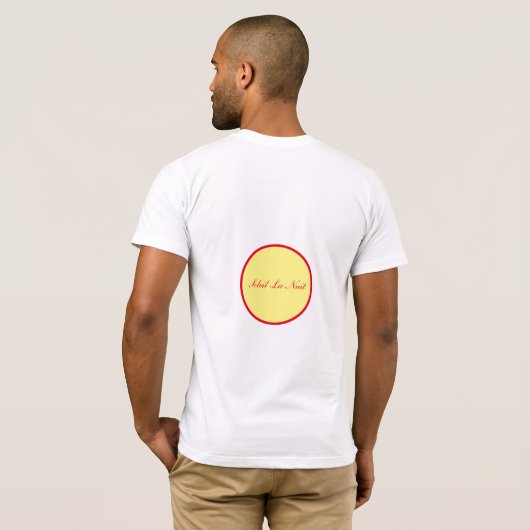 T-shirt à manches courtes Soleil La Nuit Jersey : (Dos entier)