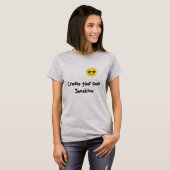 T-shirt à manches courtes Sunshine (Devant entier)