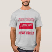 T-shirt à manches courtes Vinnie Hacker Unisex  (Devant)