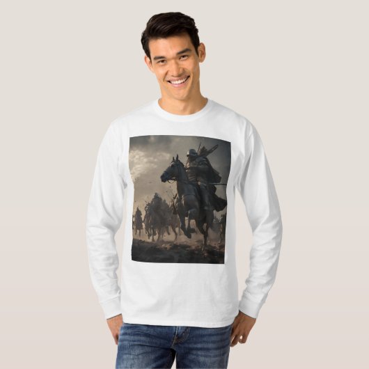 t-shirt à manches longues (Devant entier)